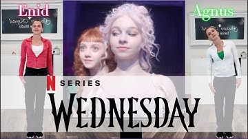 The Dead Dance with Enid and Agnes | Wednesday: Season 2 | Netflix | Full Dance