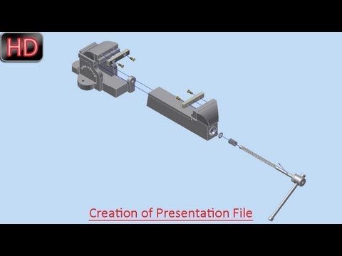 Creation of Presentation File (Video Tutorial) Autodesk Inventor
