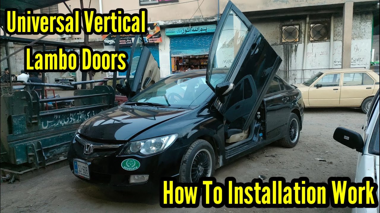 How To Lambo Door Kit Installation Work YouTube