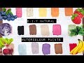 D.I.Y Natural Watercolour Paints