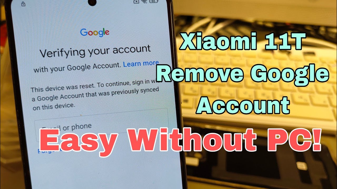 Xiaomi Bypass Mi Account