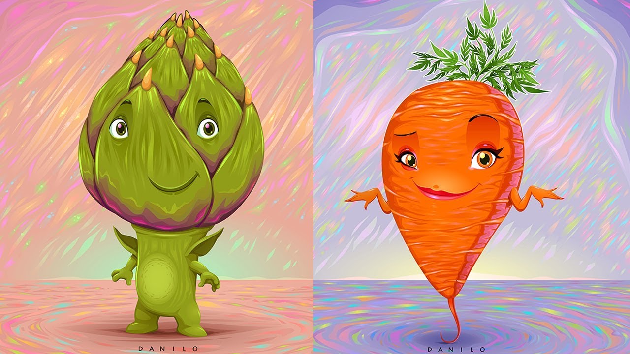 Vector Cartoon illustrations for children!