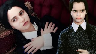 Wednesday Addams Makeup Transformation Tutorial (MovieAccurate)