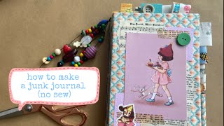 How to make a Junk Journal (no sew) | Beginners Guide and Tips