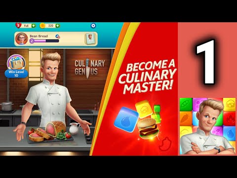 Gordon Ramsay : Chef Blast - Gameplay / Walkthrough Part 1 | l Levels 1-10 (IOS & Android Game)