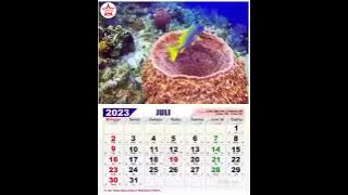 KALENDER JANUARI-DESEMBER 2023 || INDONESIA 🇲🇨