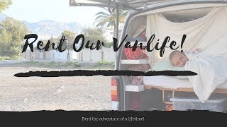 Hire Our Van For Your Own Vanlife Adventure! (The Full Vanlife Package Ready Set For You!)