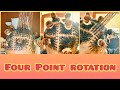 How To Self Retighten DIY Microlocs/Sisterlocks In Real Time // 4 Point Rotation