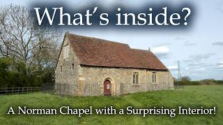 What's inside?  A Norman Chapel with a Surprising Interior!