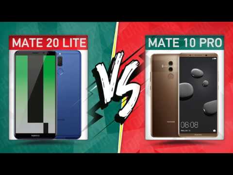 Huawei Mate 20 Lite  VS huawei Mate 10 Pro smartphone comparison