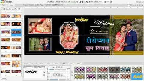 Picasso Dg Photo Album- Ready Text and Preset