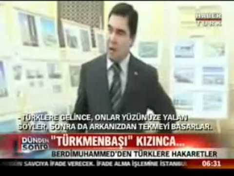 Türkmenistan devlet başkanından Türklere hakaret