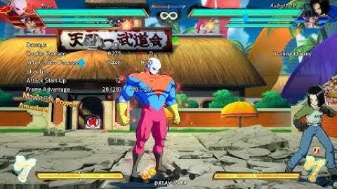 DRAGON BALL FighterZ jiren loops