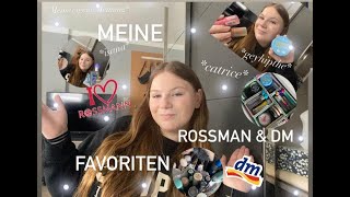 MEINE ROSSMAN & DM FAVORITEN ♥️/ meine eigene Meinung 😘| Tumbler._.Girl0🤍🧸