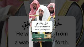 AT-TARIQ THE PIERCING STAR - Quran Shaykh Sudais