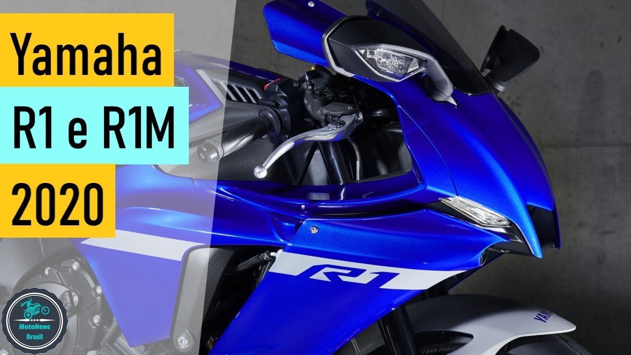 💥 NEW 2020 Yamaha YZF-R1 and YZF-R1M - YouTube