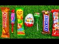 Satisfying Video Asmr Unboxing GIANT Sweets Chocolate and Rainbow Lollipops with Cutting candy Asmr.