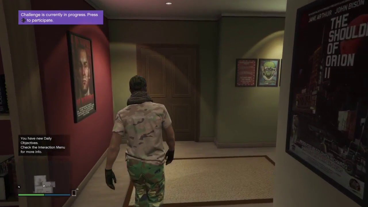 GTA V Online A text and Bounty by Unknown - PS4