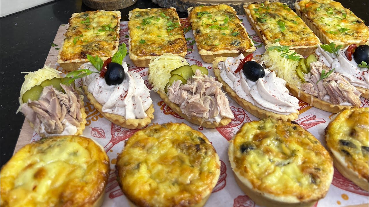 دورة مجانية ميني كيش بالتونة 🤤 barquette salé à la mousse de thon 🔥🔥