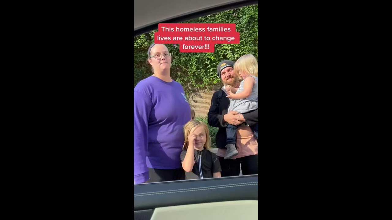 Homeless Family Kids Get LIFE CHANGING SURPRISE Shorts