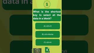 Excel quiz#3 #exceltutorials #excel #skillsinurdu #shortsvideo #dataanalytics #microsoft #exceltips screenshot 5