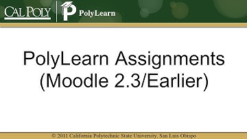 Activity: Assignment (Moodle 2.3/Earlier)
