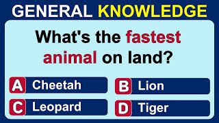 50 General Knowledge Questions to Test Your Smartness. #challenge 02