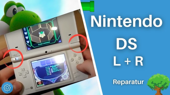 Nintendo DS Lite Display/Bildschirm dunkel flimmert Tutorial Fix - YouTube
