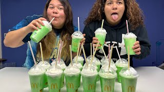 Don't Choose The Wrong Mcdonald's Shamrock Milkshake Slime Challenge