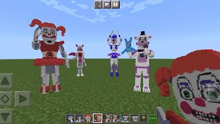 FNAF Sister Location Mod in Minecraft PE screenshot 5