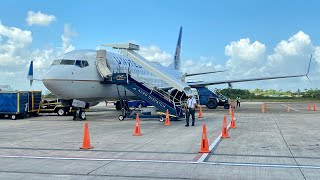 TRIP REPORT | Belize to Houston | United Airlines Boeing 737-800 (ECONOMY)