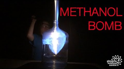 Methanol Bomb Slow Mo | Glasgow Science Centre