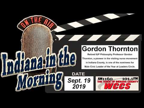 Indiana in the Morning Interview: Gordon Thornton (9-19-19)
