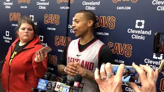 Isaiah Thomas knew his first two Cavs' games were \\