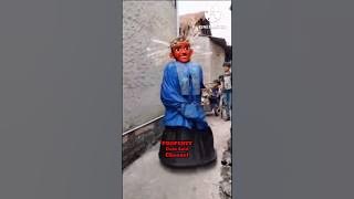 ada ondel ondel betawi joget muter seru di gang depan rumah #shorts #ondelondelbetawi