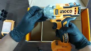 💪⚒️La PISTOLA de Impacto PERFECTA para tu TALLER 🏭: Unboxing INGCO 20V