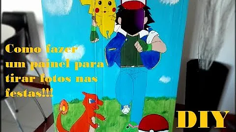 Como improvisar um painel para tirar fotos?