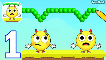 Draw Smash Master Logic Games - Gameplay Walkthrough Part 1 Level 1-50 (iOS, Android)
