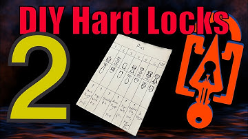 Planning HARD Challenge Locks (In-Depth DIY Walkthrough) - Part 2 - The Plan