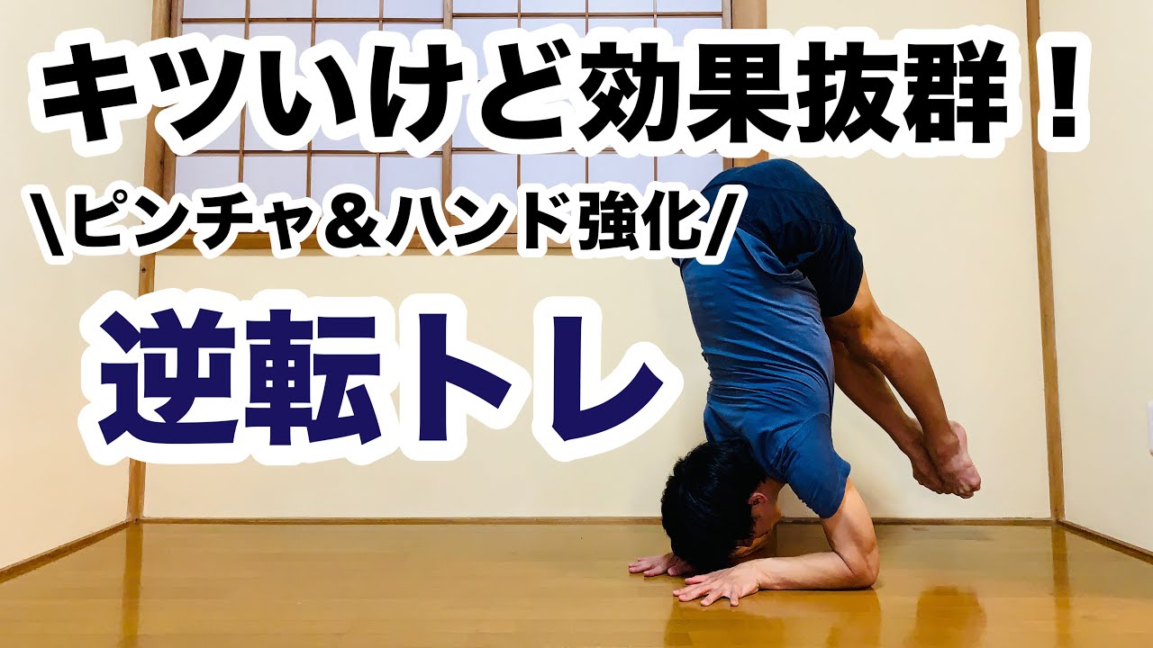 【逆転トレ】地味だけどキツい！ピンチャとハンドの強化練