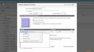 Force.com creating custom reports from CRM data | Pluralsight