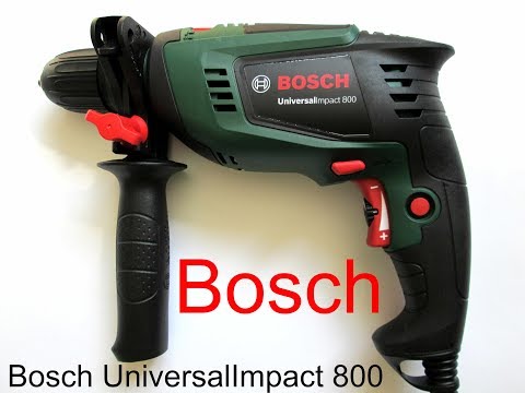 Обзор и тестирование дрели Bosch UniversalImpact 800.