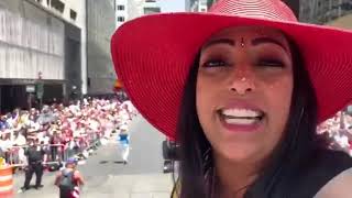 Saludos desde el Desfile Puertorriqueño en Nueva York 2019 #telemundo - India