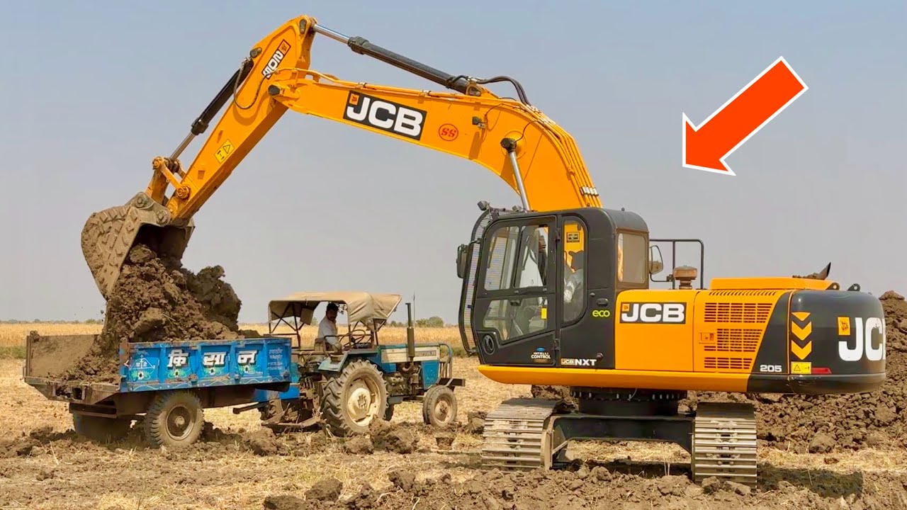 तालाब का निर्माण JBC 205 Excavator with TATA 2518 | यह Business कौन कौन कर सकता है