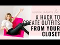 How to create easy outfits from your closet with alison lumbatis