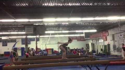 Split Jump Layout Stepout Beam