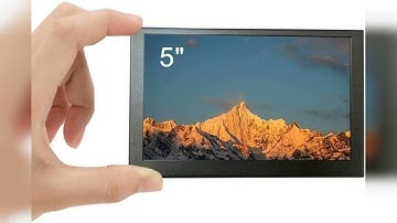 Review: 5 inch IPS Small Hdmi Monitor VESA Metal Shell 800x480 mini LCD Screen Portable Displa...