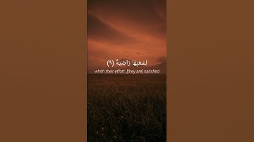سوره الغاشيه بصوت مريح 🎶💗 #quran #islam