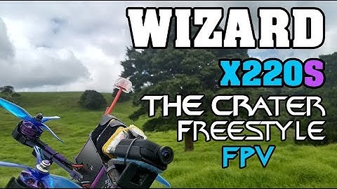 The Crater - Freestyle FPV Quadcopter - Wizard X220S