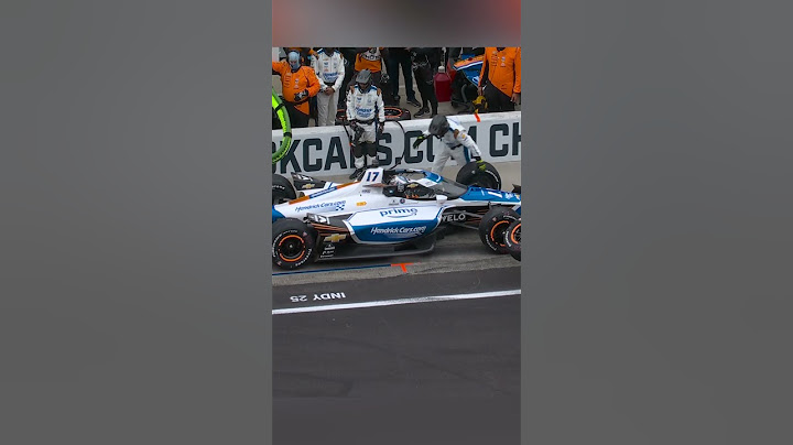 A disastrous pit Kyle Larson 😳💔 #Indy500 #KyleLarson